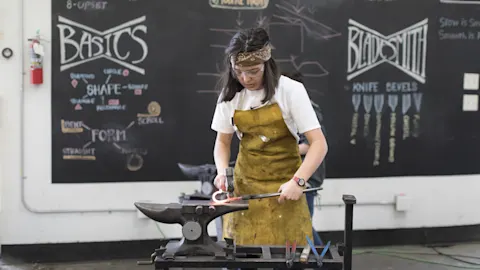 Basecamp activities: archery, handcrafts, woodworking, role-playing games